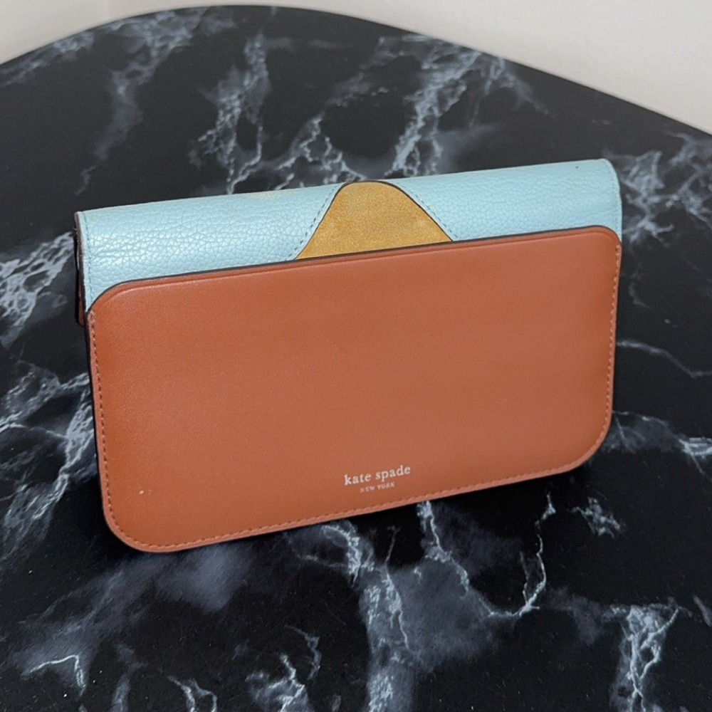 KATE SPADE Nadine Patchwork MED Clutch Wallet AUTHENTIC - Picture 3 of 13